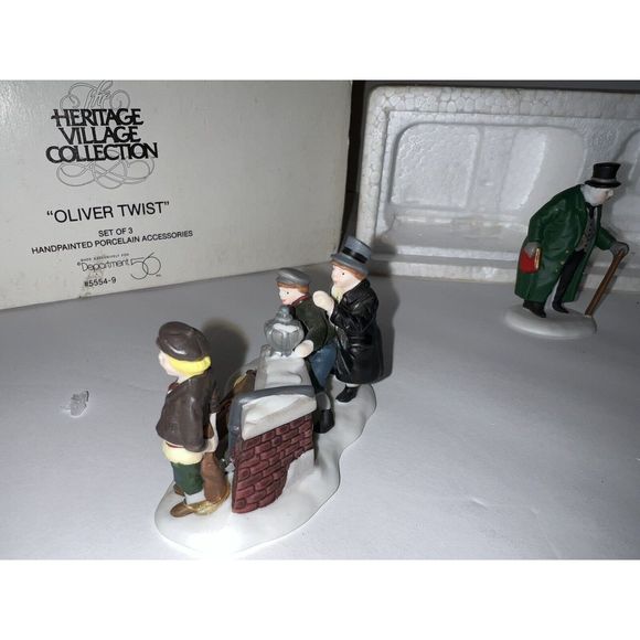 DEPT 56 "OLIVER TWIST CHARACTERS" SET OF 2 - Picture 2 of 4